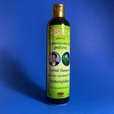 Тайский шампунь от выпадения волос на травах JINDA 250 ml/ JINDA HERBAL shampoo fresh mee leaf 250 ml