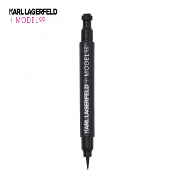 Karl Lagerfeld + Model co LONG-LASTING LIQUID LINER + BEAUTY STAMP подводка для глаз 1,5 мл.