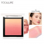 FOCALLURE Face Blush Cheek Natural Pink Cheek Водостойкий Стойкий Мягкий Оранжевый