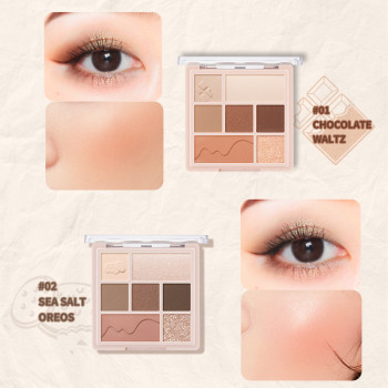 Палетка для макияжа Focallure 3 In 1 Cake Makeup Natural Palette High Pigment Smooth E 