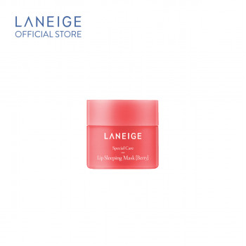 LANEIGE Ночная маска для губ (Ягода) Mini 8g. увлажняющий Выглядеть полной, здоровой, не сухой Губа питает губы.