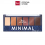 Палитра из 6 цветов BSC JEANS MINIMAL MAKEUP EYESHADOW PALETTE