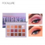 Палитра теней для век FOCALLURE Go Travel 15 цветов Matte Shimmer