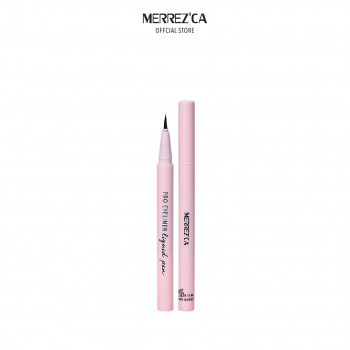 MERREZ'CA Pro Eyeliner Liquid Pen Жидкая подводка для глаз Обеспечивает глубокий черный цвет, который сохраняется в течение длительного времени.