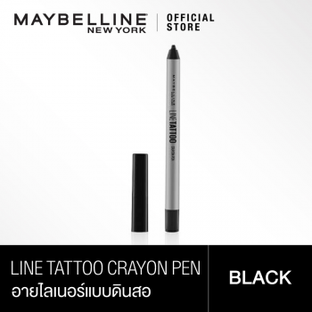 MAYBELLINE LINE TATTOO CRAYON LINER 0,4 г (косметический, карандаш для глаз, водостойкий)