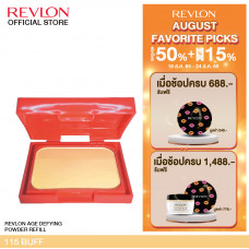 Revlon Age Defying Powder Refill Revlon Age Defying Powder Refill, Puff Powder, скрывает морщины, темные пятна, поры SPF14 PA+++ (Puff Revlon, макияж)