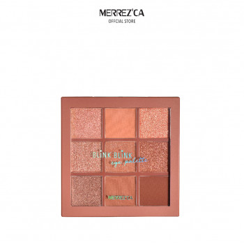 MERREZ'CA Blink Blink Eye Palette Коллекция мелкозернистых теней для век. в естественном виде