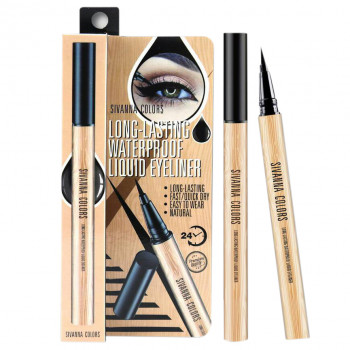 SIVANNA LONG-LASTING WATERPROOF LIQUID LINER #HF775 : SIVANNA Eyeliner x 1pc abcmall