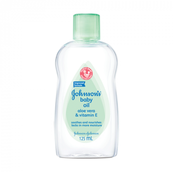 JOHNSON Baby Oil Aloe Vera And Vitamin E 125ml - Крем для тела Johnson's Baby Oil Aloe Vera & Vitamin E 125ml - BEAUTRIUM BEAUTRIUM