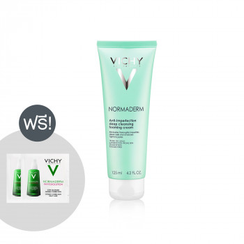 Vichy Vichy Normaderm Foam Очищающая пенка для жирной кожи, расширенные поры, 125мл 