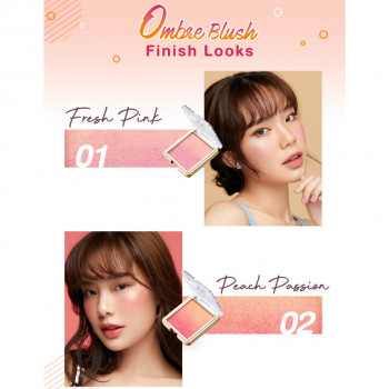 CUTE PRESS NONSTOP BEAUTY OMBRE BLUSH: румяна на щеках cutepress cup x 1 шт. abcmall