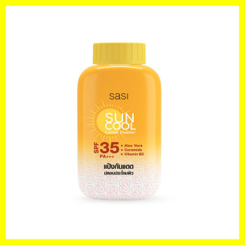 Sasi SASI Sun Cool Powder 50 г Тонкая пудра, смешанная с солнцезащитным фильтром.
