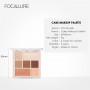 Палетка для макияжа Focallure 3 In 1 Cake Makeup Natural Palette High Pigment Smooth E 