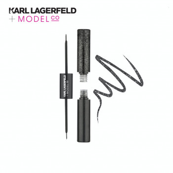 Karl Lagerfeld + Model co LIQUID GLITTER EYELINER DUO подводка для глаз 70 г x 2
