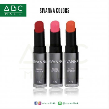 SIVANNA MATTE LIFSTICK (HF308) : SIVANNA MATTE LIPSTICK x 1 pc abcmall