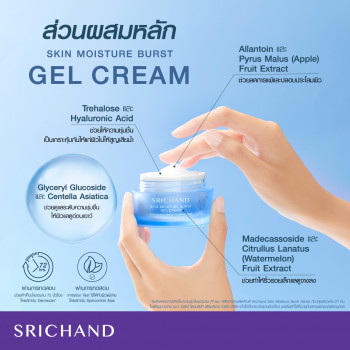 Гель-крем SRICHAND Srichand запирает кожу, наполненную водой Гель-крем Skin Moisture Burst (50 мл) Гель-крем Skin Moisture Burst (50 мл)