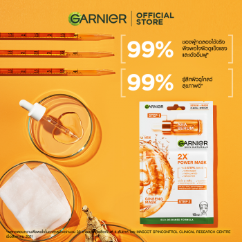 GARNIER SKIN NATURALS 2X POWER MASK GINSENG GARNIER SKIN NATURALS 2X POWER MASK GINSENG