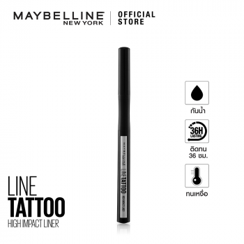 Карандаш для глаз MAYBELLINE HIGH IMPACT LINER черный 1г MAYBELLINE LINE TATTOO HIGH IMPACT LINER 1g(косметика,)