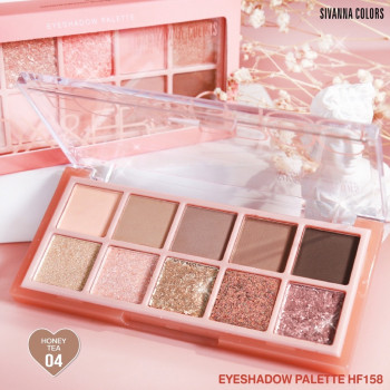 SIVANNA FOX & FROG EYESHADOW PALETTE (HF158): Палитра теней для век Sivanna x 1 шт. abcmall