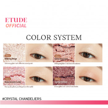 4 оттенка палитры теней для век ETUDE Play Color Eyes Mini Objet №1,2: 3,6 г / №3: 3,7 г / №4: 3,4 г) ETUDE 