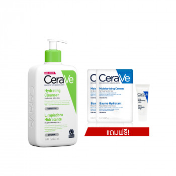 CERAVE CERAVE Hydrating Cleanser Очищающее средство для очищения лица и тела для нормальной и сухой кожи 473мл 