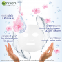 Garnier Sakura White Mask [3шт] GARNIER SAKURA WHITE SERUM THEET MASK [pack3] 28g маска для лица тканевая маска тканевая маска