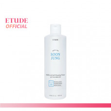 ETUDE Soon Jung Очищающая вода со слабокислотным pH (320 мл) формула для чувствительной кожи)