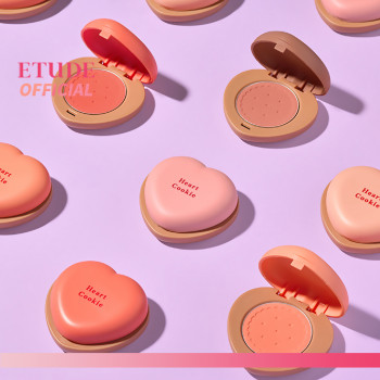 Пудровые румяна ETUDE Heart Cookie Blusher 4 г