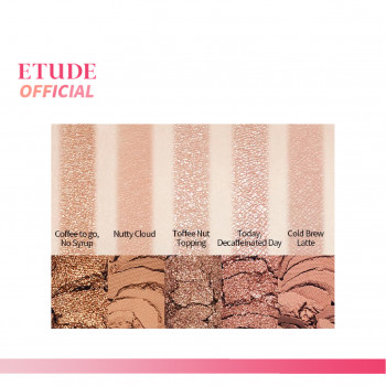 Палитра теней для век 10 оттенков  ETUDE Play Color Eyes #Caffeine Holic (0,8 г x 10 цветов) ETUDE Eye Shadow Palette