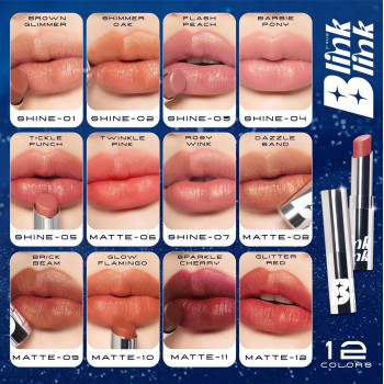 4U2 COSMETICS Blink Blink Glitter Lipstick 3g BEUTRIUM BEAUTRIUM Four You Cosmetics