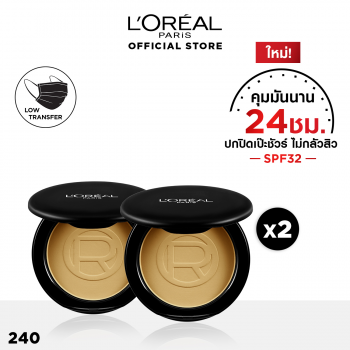 [новый! Value Pack] L'Oreal Paris Infallible Oil Killer Пудра с высоким покрытием SPF32 PA+++ X2