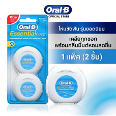 Oral-B Oral-B Floss Essential Floss 2x50M Вощеная зубная нить Essential 2x50M Value Pack