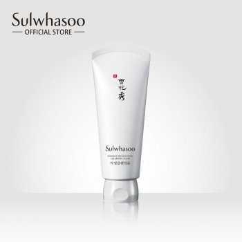 SULWHASOO Snowise Brightening Cleansing Foam 150 мл Пенящийся крем нежно очищает кожу, оставляя ее свежей и обновленной. Сияй ярко