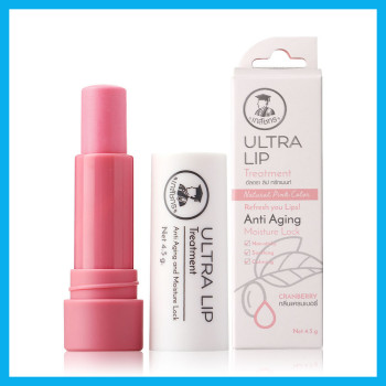 Lipmun Pharmacy Ультра Средство для Губ Bhaesajchakorn Ultra Lip Treament 4,5 г #Клюква Уменьшает сухость и тусклость губ.