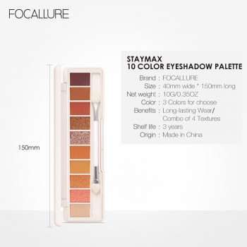 Подводка для глаз FOCALLURE 10 COLOR 