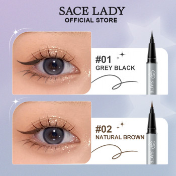 Водостойкая жидкая подводка для глаз SACE LADY 