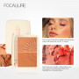 FOCALLURE Face Makeup Bronzer Palette Natural Color Pigmentation Matte Blush Powder