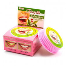 Тайская органическая круглая зубная паста ISME RasYan Herbal Clove Toothpaste 25 ml