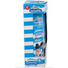 Детская двойная зубная паста "Сливочные фрукты+ментол" от Kodomo Lion 80 гр / Kodomo Gelly and Cream Creamy Bubble Fruit Kids Toothpaste 80g