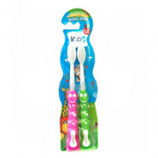 Экстрамягкие зубные щетки для детей от 6 до 12 лет от Tesco 2 шт / Tesco Extra soft kids toothbrushes 6-12 years 2 pcs