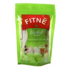Чайный напиток Fitne для похудения с зеленым чаем, медом и лимоном 8 пакетиков / FITNE herbal tea (green pack) 8 teabags