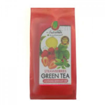 Зеленый чай Healthtea с ароматом клубники от Siam Herb 100 гр / Siam Herb Healthtea Green tea strawberry 100g