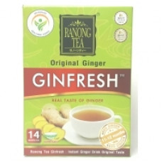 Гранулированный растворимый имбирный напиток "Классический" от Ranong 14 пакетиков / Ranong Instant Ginger Tea Ginfresh Classic 14 sachets