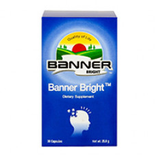 Натуральные добавки "Banner Bright" для мозга от Banner 30 капсул / Banner Bright 30 Caps