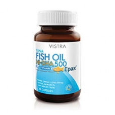 Рыбий жир (тунец) 1000 мг с витамином E Vistra HI-DHA 500, 30 капсул