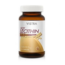 Соевый Лецитин Vistra с витамином E 1200 мг 90 капсул