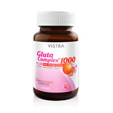 Глута Комплекс Vistra 1000 мг с экстрактом красный апельсин 30 капсул