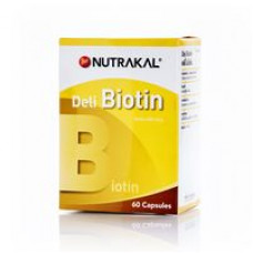 Витаминные капсулы с биотином от Nutrakal 60 шт / Nutrakal Deli Biotin 60caps