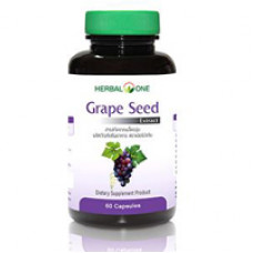 Экстракт виноградных косточек Herbal one 60 капсул / Herbal one Grape seed 60 caps