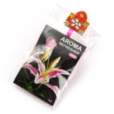 Тайское саше для дома, белья или автомобиля "Лилия" с ароматными гранулами 50 гр / Aroma refresher Lily